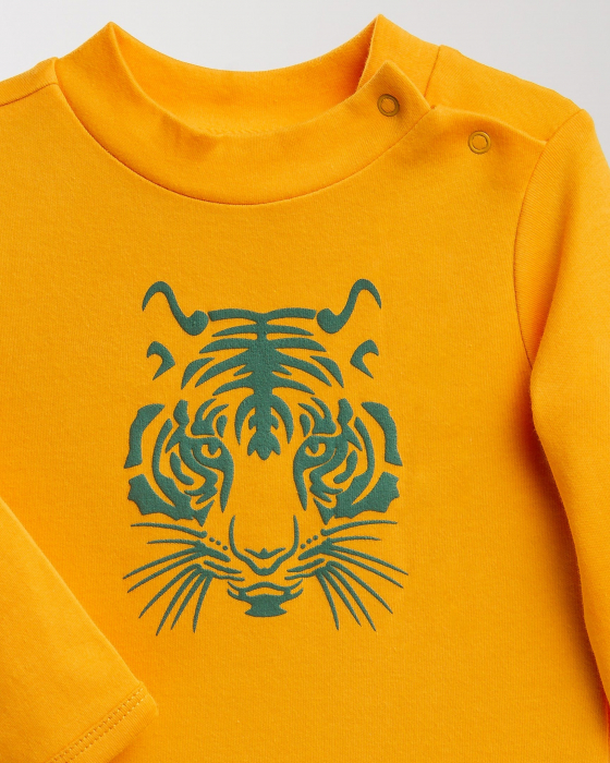 Body Tiger portocaliu din bumbac [2]