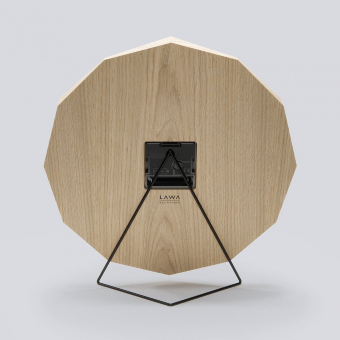 Ceas 100% stejar natural Delta, 28 cm [5]
