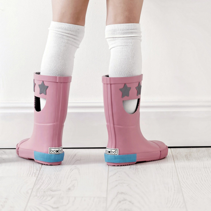 Cizme de cauciuc Boxbo Wistiti Star Pink [3]