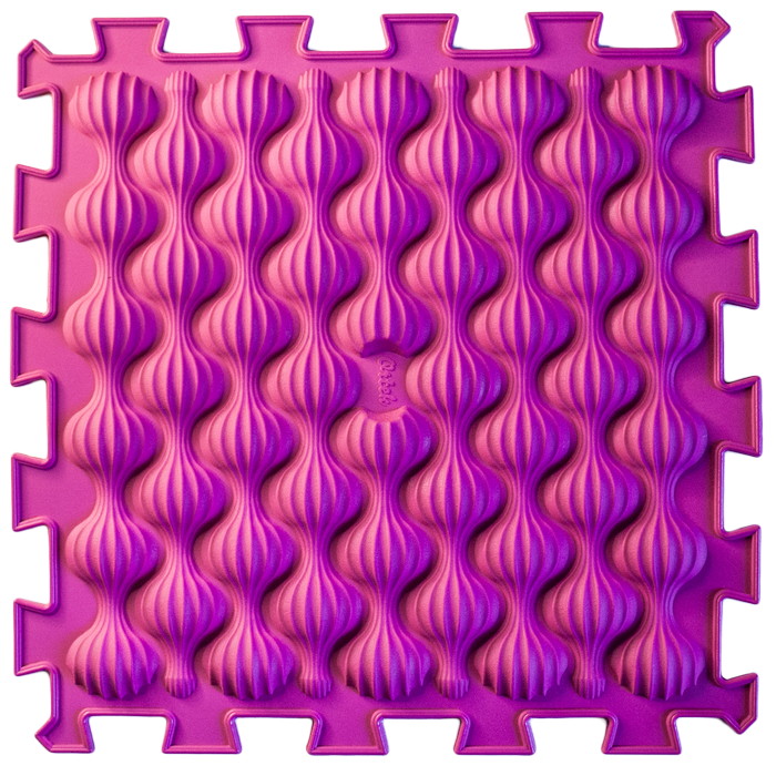 Covoras ortopedic pentru masaj Puzzle - Mix, 20 elemente [12]