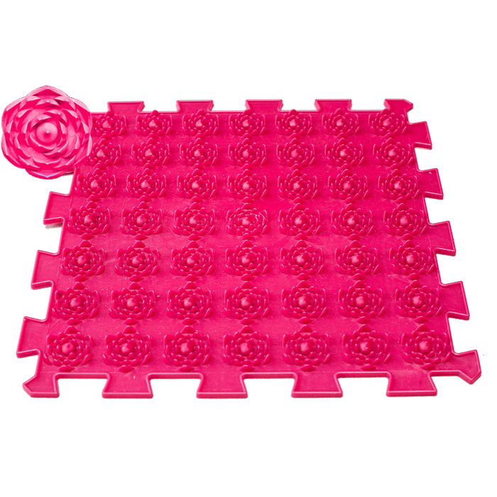 Covoras ortopedic pentru masaj Puzzle - Mix, 20 elemente [6]