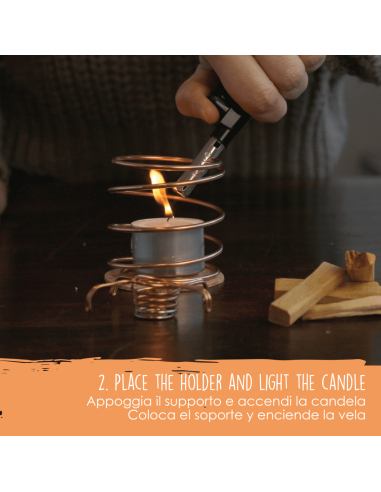 Difuzor de arome Palo Santo cu betisoare Pequeño incluse [5]