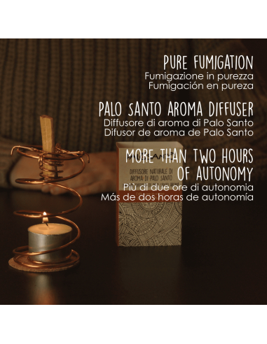 Difuzor de arome Palo Santo cu betisoare Pequeño incluse [7]