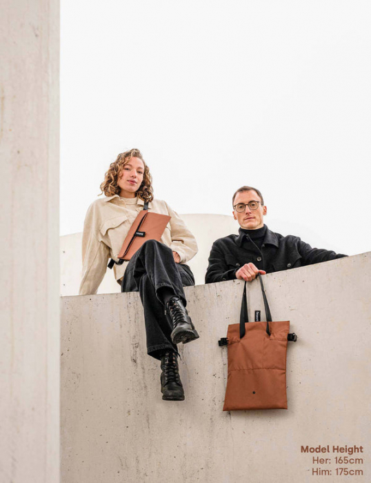 Geanta multifunctionala Notabag Crossbody, unisex - copper [8]