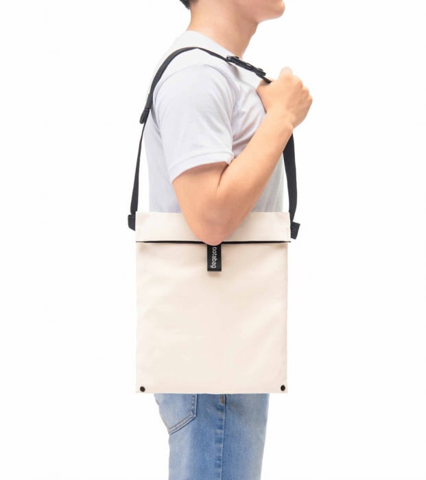 Geanta multifunctionala Notabag Crossbody, unisex - crem [9]
