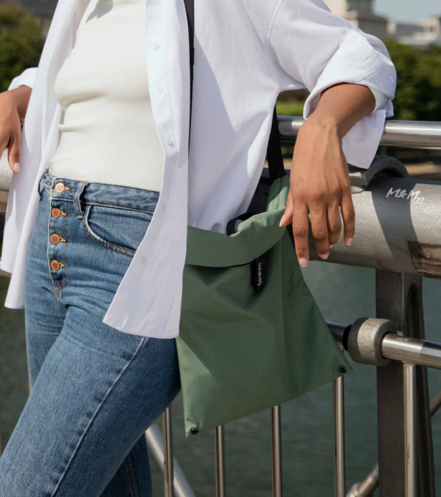 Geanta multifunctionala Notabag Crossbody, unisex - verde [5]