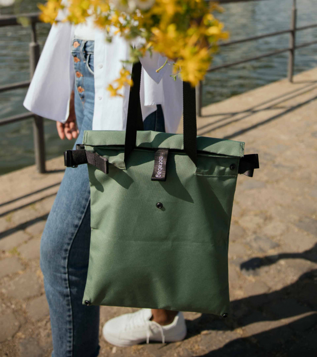 Geanta multifunctionala Notabag Crossbody, unisex - verde [6]
