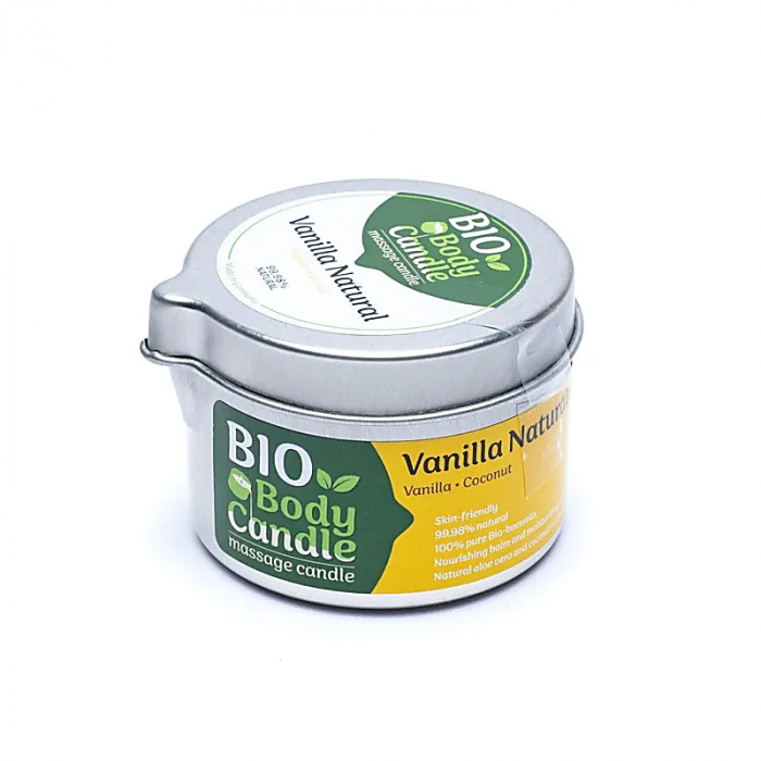 Lumanare de masaj Organic Vanilla 50ml [2]