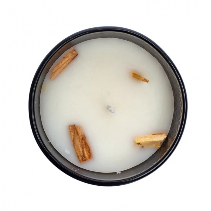 Lumanare parfumata Organic Goodness – Palo Santo & Cedar [4]