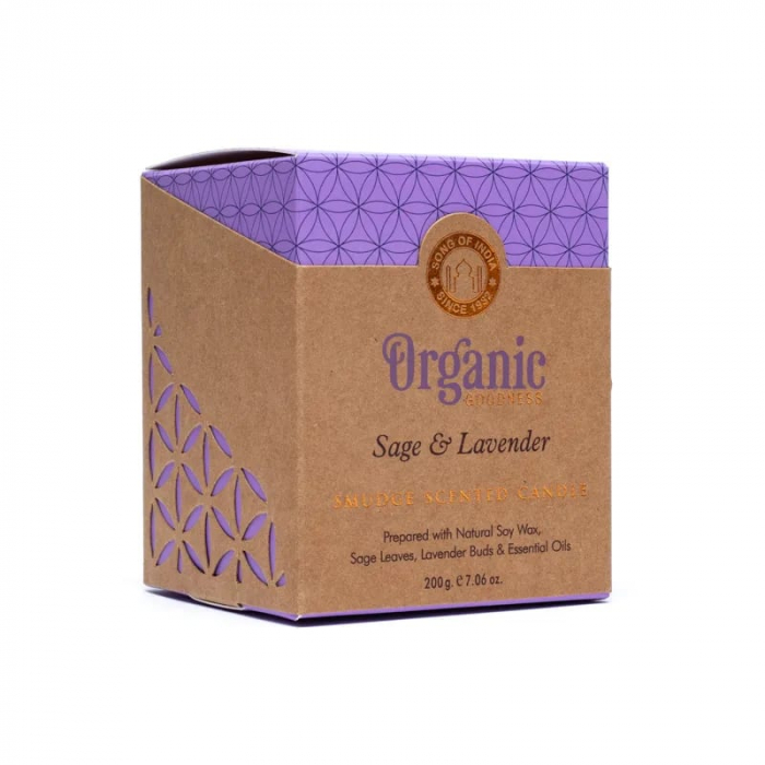 Lumanare parfumata Organic Goodness – Sage & Lavender [4]