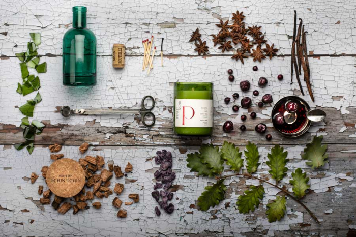 Lumanare parfumata  Pinot Noir 250g, 65h, 100% ceara vegetala [5]