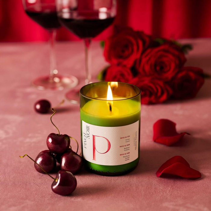 Lumanare parfumata  Pinot Noir 250g, 65h, 100% ceara vegetala [4]