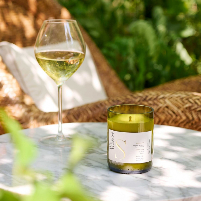 Lumanare parfumata Sauvignon 250g, 65h, 100% ceara vegetala [2]