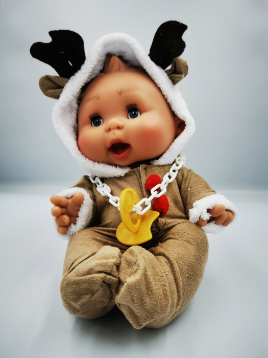 Papusa cu aroma de vanilie, Pepotes Funtastic XMAS, 26 cm [2]