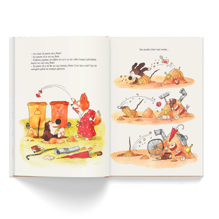 Pete si Bob, cainii detectivi: Cazul oului pierdut - Katarina Gorelik [3]