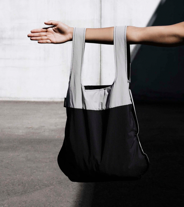 Sacosa-rucsac Notabag Gri / Negru [4]