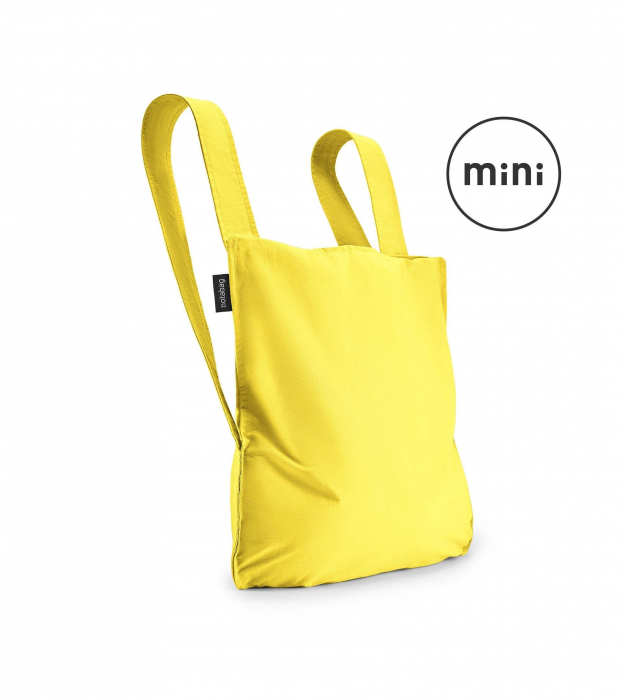 Sacosa-rucsac Notabag Mini / Galben [2]