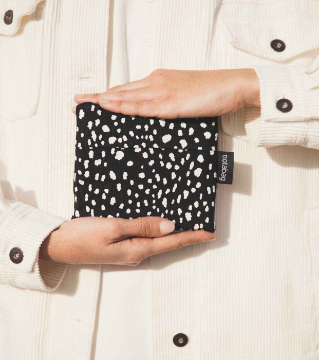 Sacosa-rucsac Notabag Black Sprinkle [5]