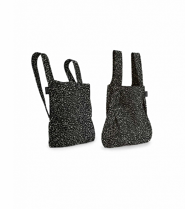 Sacosa-rucsac Notabag Black Sprinkle [3]