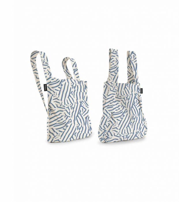 Sacosa-rucsac Notabag Blue Twist [4]
