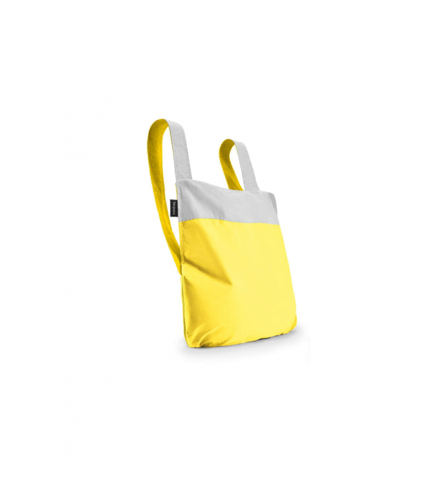 Sacosa-rucsac Notabag, material reflectorizant, Galben [2]