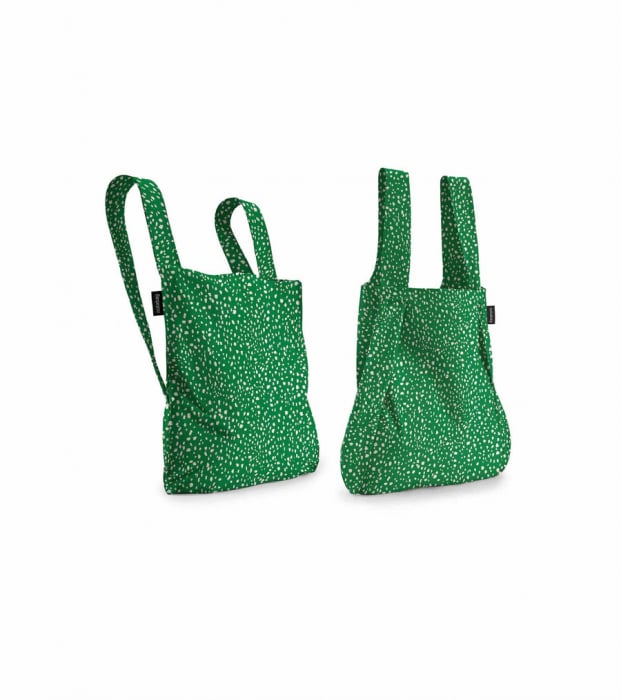 Sacosa-rucsac Notabag Green Sprinkle [2]