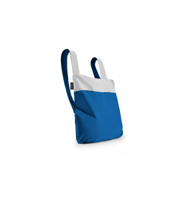 Sacosa-rucsac Notabag, material reflectorizant, Albastru [4]