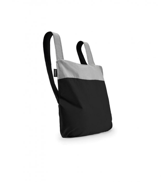 Sacosa-rucsac Notabag, material reflectorizant, Negru [2]