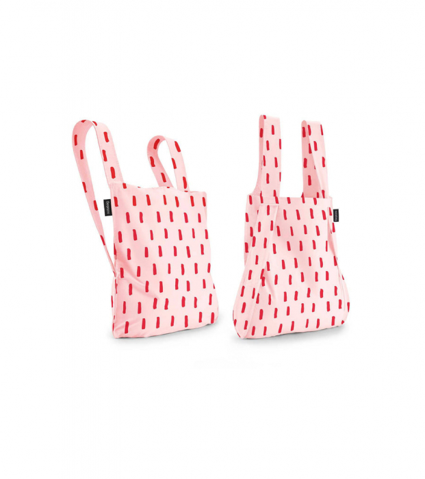 Sacosa-rucsac Notabag Red Brush [2]
