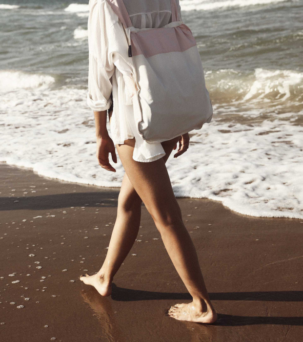 Sacosa-rucsac Notabag Rose / Raw [6]