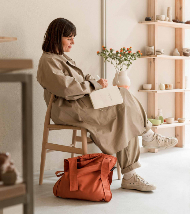 Sacosa-rucsac Notabag Terracota [7]