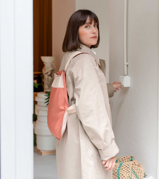 Sacosa-rucsac Notabag Terracota / Sand [8]
