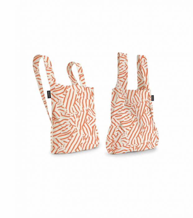 Sacosa-rucsac Notabag Peach Twist [5]