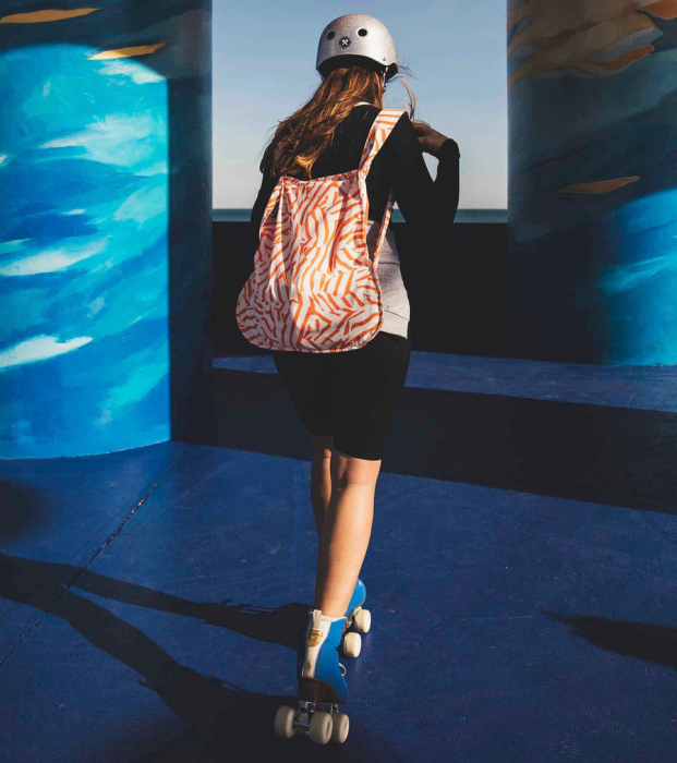 Sacosa-rucsac Notabag Peach Twist [4]