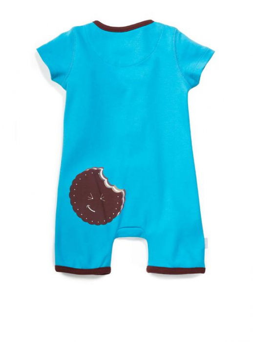 Salopeta scurta Cookie Blue [3]