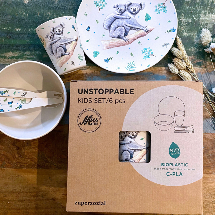 Set 6 piese vesela eco pentru copii- Koala [9]