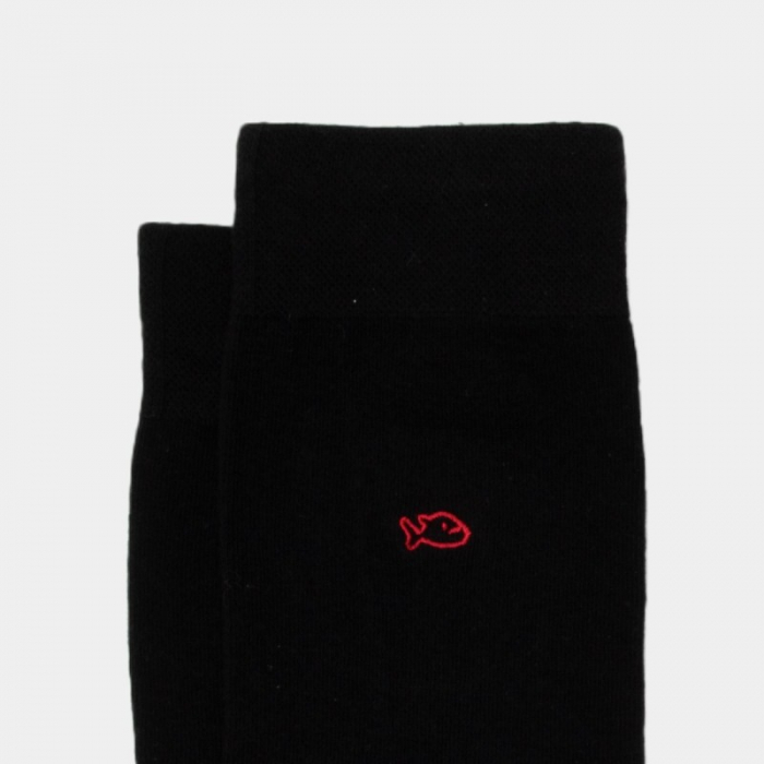 Sosete simple, bumbac, negru - marime universala [3]