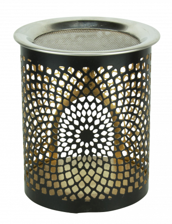 Arzator tamaie cu sita detasabila, model Mandala, 10 cm [1]