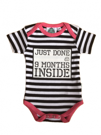 Body si caciulita nou nascuti Just Done 9 Months Inside® pentru fetite [1]