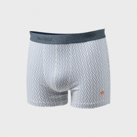 Cadouri barbati - Boxeri bumbac 100% organic, model Mozaïk - diverse marimi
