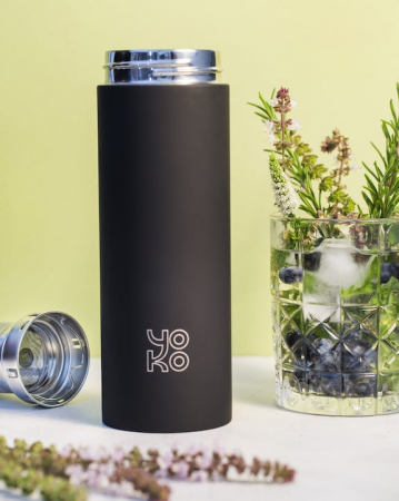 Ceainic izoterm 0.35L - negru [1]