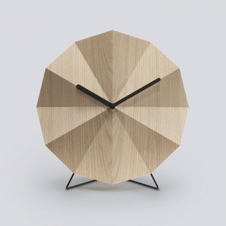 Ceas 100% stejar natural Delta, 28 cm [3]