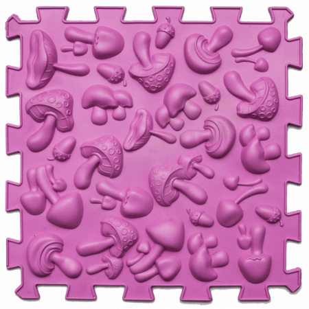 Covoras ortopedic pentru masaj Puzzle - Mix, 20 elemente [8]