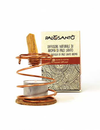 Aromaterapie - Difuzor de arome Palo Santo cu betisoare Pequeño incluse