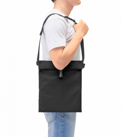 Geanta multifunctionala Notabag Crossbody, unisex - negru [5]