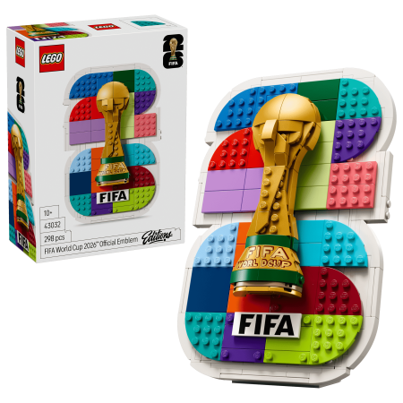 Idei de cadouri - Lego Editions - Emblema oficială a FIFA World Cup 2026™ 43032