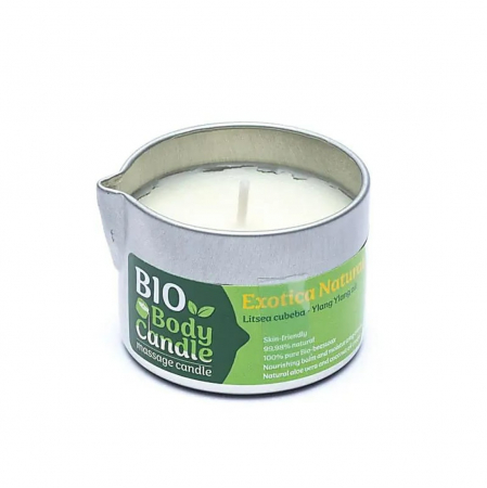 Aromaterapie - Lumanare de masaj Organic Exotica 50ml