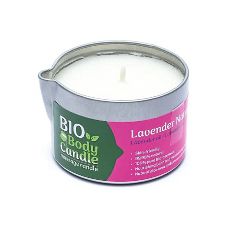 Aromaterapie - Lumanare de masaj Organic Lavender 100 ml