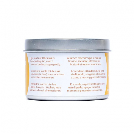 Lumanare de masaj Organic Sandalwood & orange 100 ml [3]
