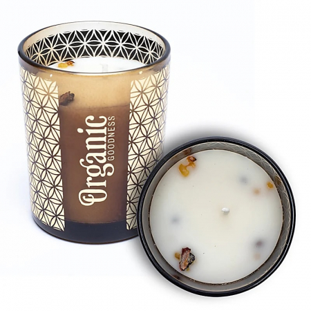 Aromaterapie - Lumanare parfumata Organic Goodness – Frankincense & Myrrh